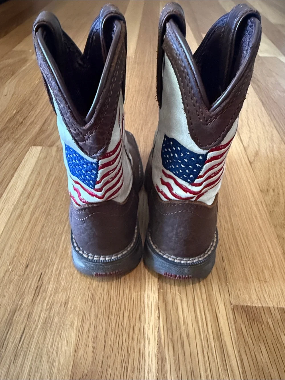 Durango Brown Cowboy Western Boots- toddler size 8